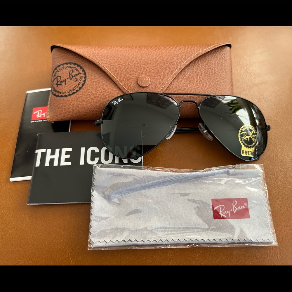 Ray Ban Classic Aviators - Black